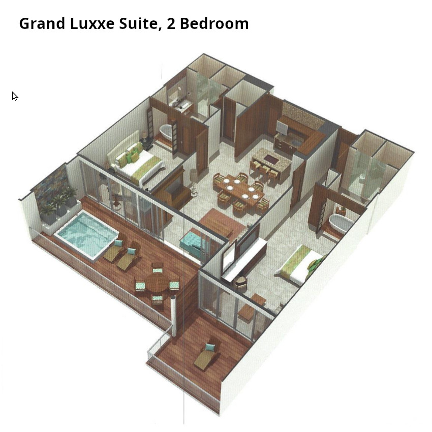 Grand Luxxe 2 bedroom Suite